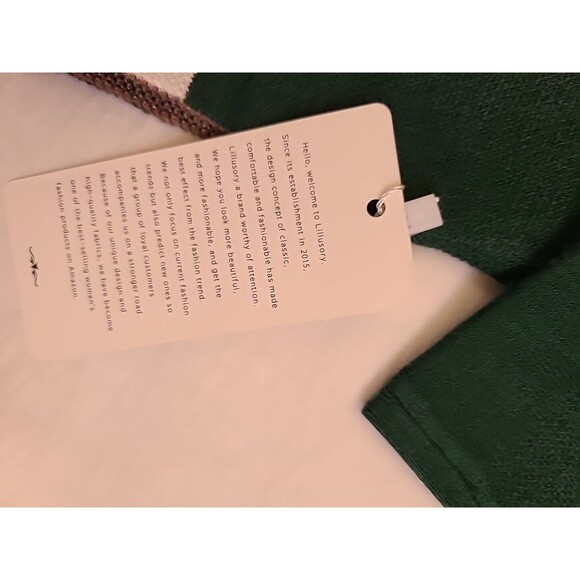 Lillusory Reindeer Ugly Christmas Turtleneck Sweater - Unisex size Medium - Picture 6 of 12